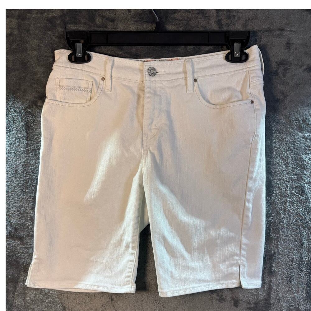 Levi's White Denim Jean Shorts Jorts Size 8